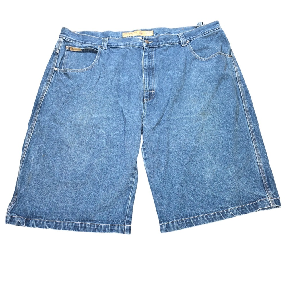 Gb Design Lab Y2K Carpenter Shorts Men's 48 Blue Denim Baggy Streetwear Cotton